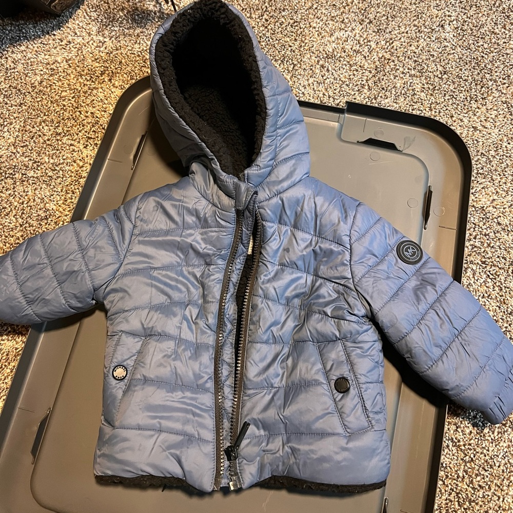 Michael Kors Blue Fleece Jacket